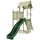 OUTDOORTOYS Spielturm Tromso Dunkelgrün Holz