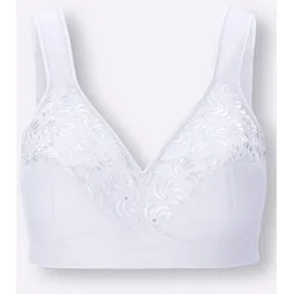 SPEIDEL Bügelloser BH SPEIDEL, Damen, Gr. 80, Cup C, weiß, 80% Baumwolle, 17% Polyester, 3% Elasthan, BHs
