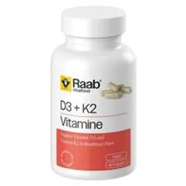 Raab Vitalfood Vitamin D3 + K2 Kapseln 60 St.