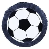 Funny Fashion Pinata Geburtstags Dekoration, Fußball 50 cm schwarz