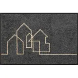 Wash+Dry Linestreet 40 x 60 cm Grau