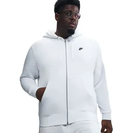 Nike M NK Club BB FZ Kapuzenjacke Herren Weiß XXL