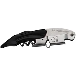 Le Creuset Screwpull Kellnermesser Korkenzieher WT-110 Schwarz