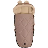Kaiser Baby, Kinderwagen Fusssack, XL Ears Wool Woll Fußsack Sand melange)