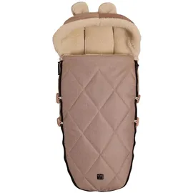 Kaiser Baby, Kinderwagen Fusssack, XL Ears Wool Woll Fußsack Sand melange)