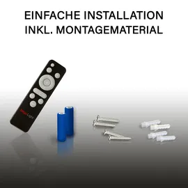 MegaLight LED Deckenleuchte Shining Bort weiß 33 cm