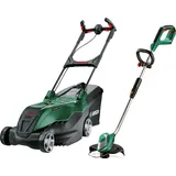 Bosch AdvancedRotak 36V-44-750 inkl. 4,0-Ah-Akku + Bosch AdvancedGrassCut 36 Li (ohne Akku)