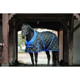Catago Stalldecke, 300g - schwarz/blau - 115 cm