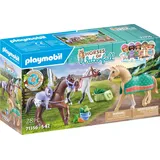 Playmobil Horses of Waterfall 3 Pferde: Morgan, Quarter Horse & Shagya Araber