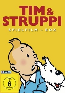Tim & Struppi Spielfilm-Box (DVD)