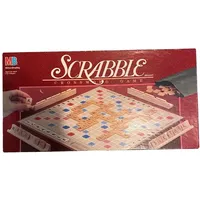 Parker Scrabble Amerikanische Holzversion unbespielt Gesellschaftsspiel