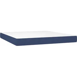 vidaXL Boxspringbett 180 x 200 cm Blau