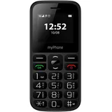 myPhone Halo A Mobiltelefon 1.77"-Display, 800 mAh, Dual Sim, 0,3 Mpx 2G Schwarz