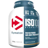 Dymatize Iso100 Hydrolyzed Cookies & Cream Pulver 2264 g