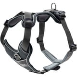 Hunter DIVO Hundegeschirr, L-XL, 79-107 cm, grau/grau