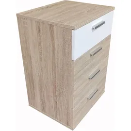 Hti-Living HTI-Line Nachtschrank Nina mit 4 Schubladen