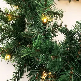 Mojawo LED Tannengirlande XL 540 cm mit 70 LED