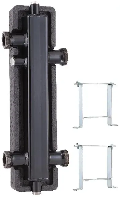Barberi Isolierte hydraulische Weiche - Halterungen. G 2'' AG-G 2'' AG-Rp1/2