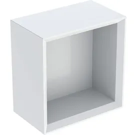 Geberit Wandbox 22,5x23,3x13,2cm, qu., w/lack. hochgl.