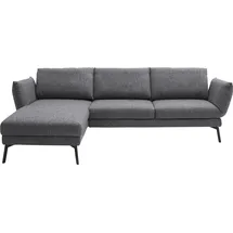 Schöner Wohnen Ecksofa "Spin, Multifunktionssofa, bequem und hochwertig verarbeitet, L-Form", grau (anthrazit), B:329cm H:87cm T:224cm, 54% Polyacryl, 46% Polyester, SCHÖNER WOHNEN-KOLLEKTION, Sofas, Ecksofa, Drehsitz-Funktion, USB-Anschluss, Armlehnfunktion,