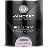 Wanders Shabby Chic Kreidefarbe 750 ml - Nebel im Horizont/Blasses Lila - Küchenmöbellack und Möbelfarbe ohne Schleifen. Chalk Paint, für Holz & mehr. Hohe Deckkraft, schnell trocknend