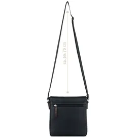 Bugatti Corso DeLuxe Umhängetasche Leder 21 cm schwarz