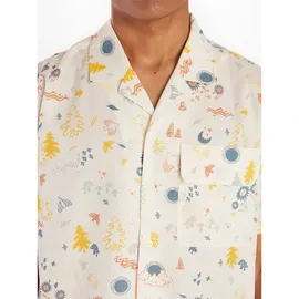 Marmot Muir Camp Novelty Kurzarmhemd - Papyrus Trail Mix - S