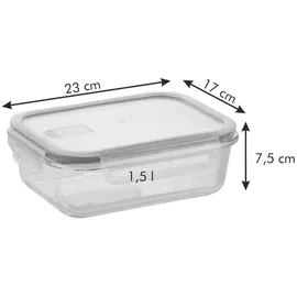Tescoma Freshbox rechteckig transparent 23 x 17 x 7,5 cm 1,5 l