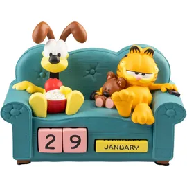Grupo Erik Garfield 3D Ewiger Kalender Tischkalender 16,6 x 12,5 x 9,3 cm