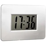 Alco LCD-Uhr, silberfarben, Alarmfunktion, exkl. Batterie 31/1,8/21