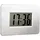 Alco LCD-Uhr, silberfarben, Alarmfunktion, exkl. Batterie 31/1,8/21