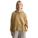 Marc O'Polo Sweatshirt mit breitem Rippbund Braun XS