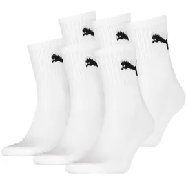 Puma Socken Unisex 6er Pack Stretch weiß 47-49
