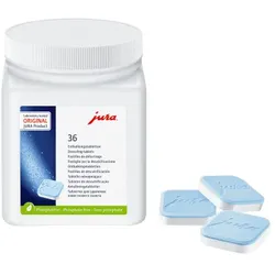 JURA Entkalkungstabletten 2-Phasen 36 Tabs (70751) - Jura Herstellergarantie, kostenlose Beratung