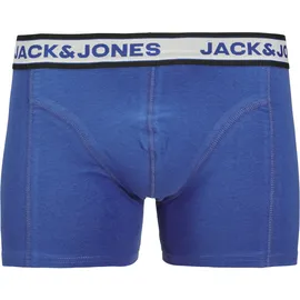 JACK & JONES Boxershort 7er Pack in Schwarz/Blau/Grau/Weiß M