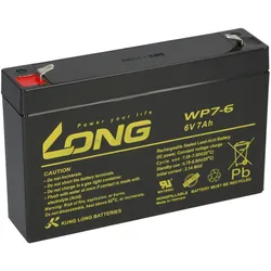 AGM BLEI AKKU BATTERIE 6V 7Ah kompatibel für USV BLEIGEL GEL 7,2Ah + LADEGERÄT