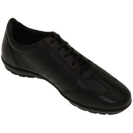 GEOX Herren U Symbol Oxfords, Schwarz, 43.5