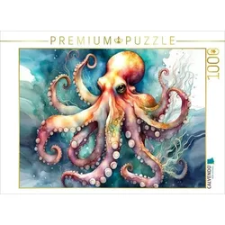 CALVENDO Puzzle Oktopus | 1000 Teile Lege-Größe 64x48cm Foto-Puzzle für glückliche Stunden