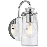 Elstead Lighting Wandleuchte Wandlampe Badezimmerleuchte Feuchtraum Glas IP44 1x