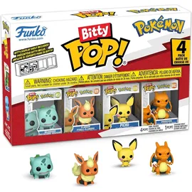 Funko Pokémon - Bisasam Flamara Pichu Glurak Bitty Pop! Funko