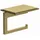 Kludi VELA C Toilettenpapierhalter 31971N0 mit Ablage Brushed Gold