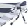 VENICE BEACH Bügel-Bikini Damen Blau/Weiß 38 Cup F