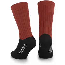 Assos tactica t5 unisex mtb socke schwarz braun - Burned Brown - EU 43-46