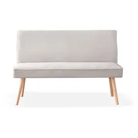 B&D home Sitzbank Paul Grau 120 x 90 x 63 cm
