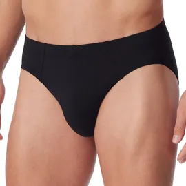 SCHIESSER Slip Schwarz / Blau L 6er Pack