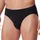 SCHIESSER Slip Schwarz / Blau L 6er Pack