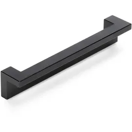 Emuca Cleveland, Achsabstand 128 mm, L144 mm,Schwarz, Zamak, 5 st