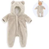 Corolle Schneeanzug, Teddy, Puppenzubehör, Puppenkleidung, für alle 30cm Babypuppen, ab 18 Monate