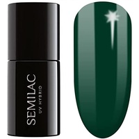 Semilac UV Nagellack Hybrid 309 Pine Green 7ml Kollektion Festive Wonder Colors