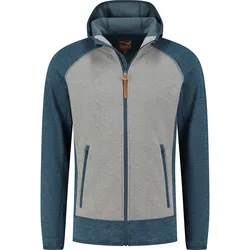 Outdoor Weste - Mit Kapuze - Herren - Cody BLAU 3XL